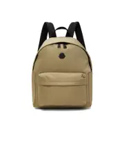 Moncler New Pierrick Logo Detailed Backpack One size Brown