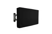 Dust-proof Outdoor TV Cover 60-65 Inch Flat Television Waterproof UV Resistant Protector, Built In Remote Controller Storage Pocket-XXL