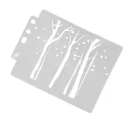 Cake Stencils for Buttercream Coffee Template Children' Hollow Out