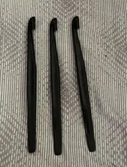 Tupperware Citrus Peelers Black Set of 3