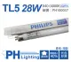 (40入)PHILIPS飛利浦 TL5 28W 840 自然光 三波長T5日光燈管 陸製 _ PH100037