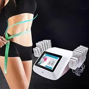 Body Cavitation Machine, Body Sculpting Machine with 14 Types of Energy Healing Panels, Infinitely Adjustable Energy and Frequency, Vacuum Reduction, Results in 1 Months, No Rebound, for Waist