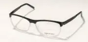 NEW Lightec Eyeglasses Stylish Frames 7756L 55-14-135 NN012 Black Spring Hinges