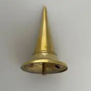 PRUSSIA - High Prussian officer detachable spike top - Brass 9,5cm/ 3 3/4 in.