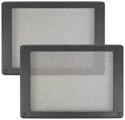 [Roshield] Pest Proofing Air Brick Mesh Vent Cover | Mouse Insect Rodent Control Prevention x 2 (Dark Grey, Medium)