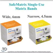 Dental Pro-Matrix Bands Pro-Matrix Curve – Narrow, 4.5 mm, 50/Box, Yellow, 19001