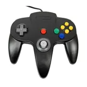 Black Replacement Controller For Nintendo For N64 N64