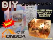 New 2023 DIY Dollhouse Adabelle’s Room Do It Yourself Dollhouse Room Kit #M013
