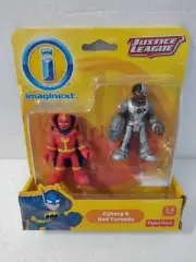 Imaginext Justice League CYBORG & RED TORNADO (CosBman1658)