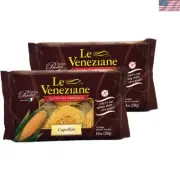 Quick-Cook Capellini Gluten-Free Corn Pasta - 8.8 oz Twin Pack for Flavor Lovers