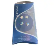 Island Opals Sterling Silver Stud Earring Set