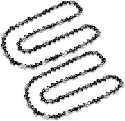 Baumr-AG Tru-Sharp 0.325 Inch Pitch Chainsaw Chain for 22 Inch Bar Chainsaws, Set of 2