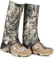 [HUNTARMOR] Hunting Gaiters Leg Gaiters: High-Performance Hunting Boot Gaiters, Waterproof Hiking Gaiters with Upgraded Rubber