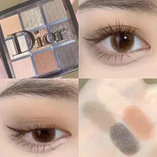 迪奧 高品質新化妝品 9 色適用於 Dior 眼影盤裸妝調色板古銅色金屬眼煙熏閃光閃光 10 克