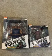 NECA Triceraton Zog, Shredder Clones | TMNT Ninja Turtles-dmg, New
