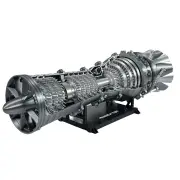 NIKOLATOY GE-J79 Fighter F16 Jet Engine Model Pre-Assembled Excellent STEAM Education Science Discovery Toys Kids Childr