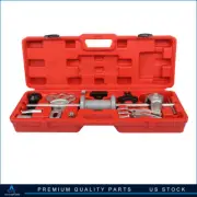 16PC Slide Hammer Dent Puller Tool Kit Wrench Adapter Axle Bearing Hub Auto Set