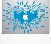 The Decal Guru Looking Up in The Big City Decal Vinyl Sticker, 13" MacBook Pro