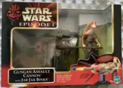 Hasbro - (Star Wars Episode 1) Gungan Assault Cannon with Jar Jar Binks playset