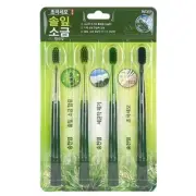 MEDIAN Pine Needles Salt Ultra Soft Micro Bristles Toothbrush 4EA Amore Pacific