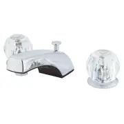 Kingston Brass KB921B Americana 1.2 GPM Widespread Bathroom - Chrome