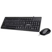 Gigabyte USB Wired Keyboard & Optical Mouse Combo For PC/Laptop Computer Black