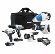 20-Volt Hart Cordless 5-Tool Combo Kit