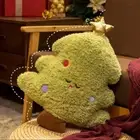 Soft Christmas Tree Doll Cartoon Sofa Plush Cushion Nap Pillow Holiday