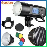 Godox AD400Pro 400W TTL HSS 1/8000s Studio Strobe Flash+CB-09 + QR-P90 Softbox