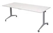 RAPIDLINE MOBILE FLIP TOP TABLE FRAME ONLY Expandable Suits Tops W1500 to W1800 Precious Silver