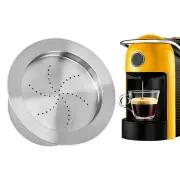 Reusable Coffee Pod Capsule Stainless Steel Filter Cup Easy Operation with Spoon