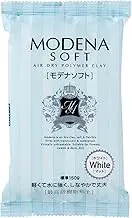 Padico 303124 Modena Soft Resin Clay, 5.3 oz (150 g), White