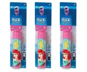 BL Oral-B Toothbrush Rotating Head Princess Soft (Battery) (54353)**PACK OF 3**