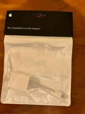 Apple Mini DisplayPort to VGA Adapter – White (MB572Z/A)