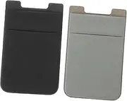 Levemolo Phone Back Card Holder Dual-Layer Design Phone Wallet Credit Cards Pouches Easy to Install and Remove Slim and Lightweight