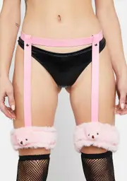 [Devil666ish] Pink Little Bears Garter Belt
