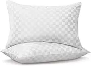 Swandream King Size Pillows 2 Pack, Soft and Skin Friendly Down Alternative Pillow Set of 2 for Sleeping, Breathable Pillow for Back, Stomach or Side Sleepers, 20 * 36 Inches