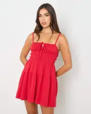 [Mooloola] Mooloola Women's Mira Dress in Red 0 Red