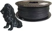 Black PLA Filament 1.75 mm 3D Printer Material CC3D MAX FDM Printing