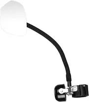 Bike Mirrors for Handlebars | 2 in 1 Mirror for Bike Handlebar | 360 Degree Adjustable Cycling Accessories with Bell, Safe Rearview for Electric Scooter Mountain Road Riding