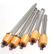 220V Electric Water Heater DN32 DN40 DN50 SUS304 Immersion Heating Element Tube