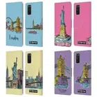 OFFICIAL P.D. MORENO CITY SKETCHES LEATHER BOOK WALLET CASE FOR SAMSUNG PHONES 2