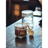 在飛比找ETMall東森購物網優惠-日本kalita咖啡豆保存罐日式帶勺密封罐玻璃食品級保存罐儲