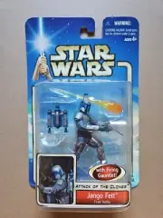 Star Wars Attack Of The Clones Jango Fett Final Battle #31 Hasbro 2002 New