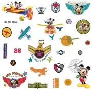 Roommates Rmk1674Scs Mickey & Friends - Clubhouse Pilot Peel & Stick Wall Dec...