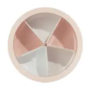 Five grid snack sorting box candy tray food storage box wedding candy tray plastic lazy dried fruit box combination storage R-F