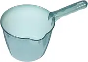 NOLITOY Transparent Thickened Water Dipper Reusable Water Ladle for Kitchen and Bathroom Use Multifunctional Long Handle Watering Ladle