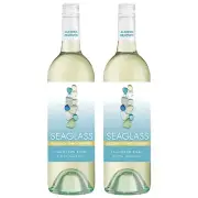 Seaglass Alcohol-Removed Sauvignon Blanc Crisp, Clean & Refreshing 750 ML 2 Pack