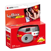 AGFAPHOTO LEBOX FLASH 27 Exposure Disposable Single Use Camera - 10 PACK