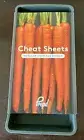 CHEAT SHEETS By Prepd 4 Piece Modular Sheet Pan Divider Set Silicone Trays New!
